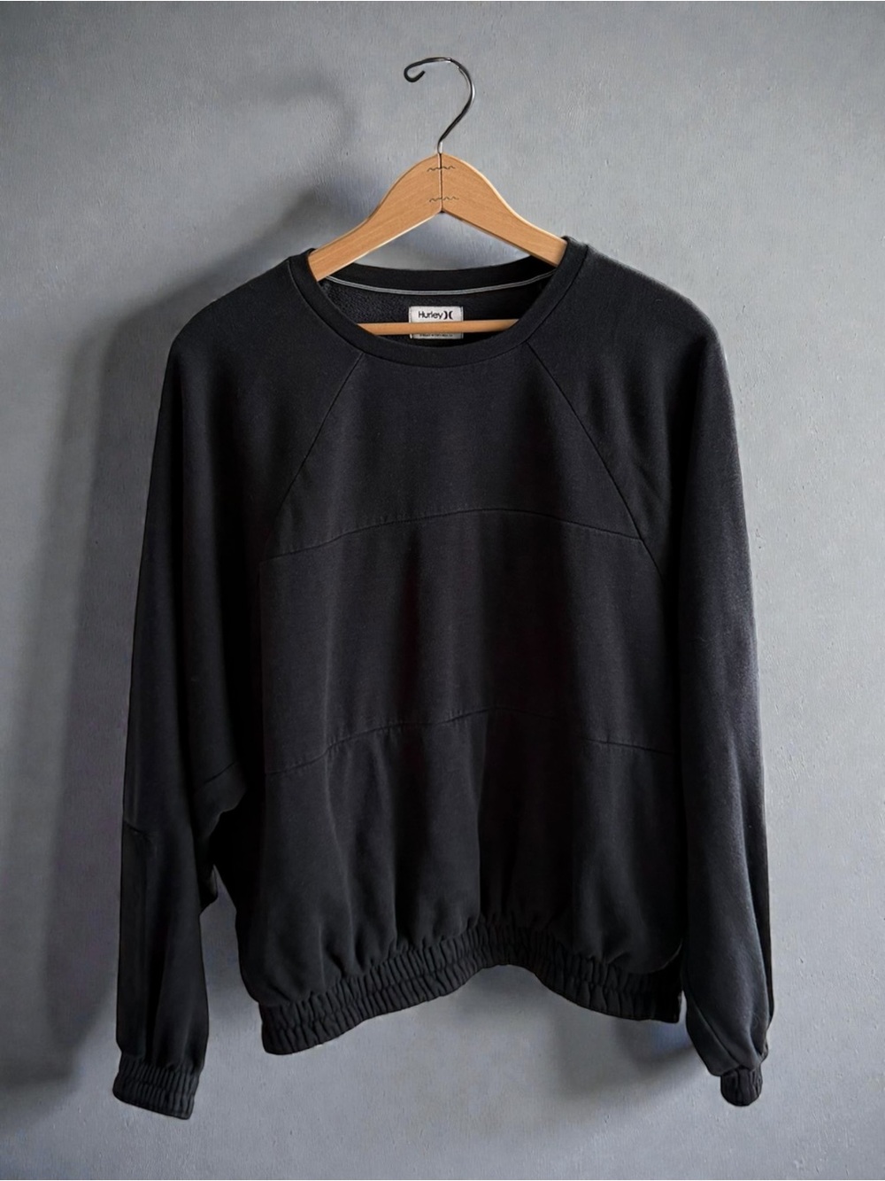Hurley Black Crewneck Sweatshirt